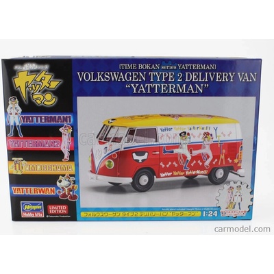 Hasegawa Volkswagen T2 Delivery Van Yatterman 1967 Tv Series 1:24