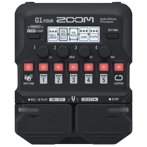 ZOOM Ефект за електрическа китара G1 FOUR процесор by ZOOM