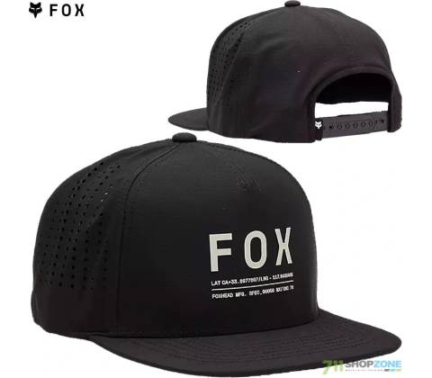 Fox Non Stop Tech Snapback Black