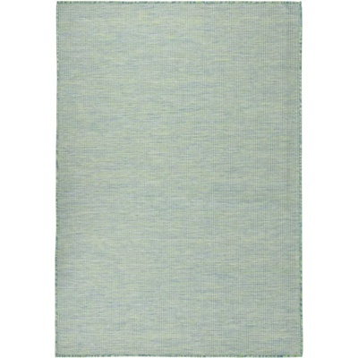 vidaXL Градински плоскотъкан килим, 160x230 см, тюркоазен (340804)