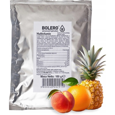 Bolero Nápoj v prášku Multivitamín bez cukru nízke IG 100 g