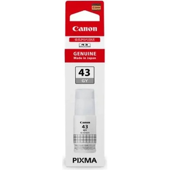 Image 1 of Canon БУТИЛКА МАСТИЛО ЗА CANON PIXMA G540/G640 - /43/ - GI-43GY (GI43GY) - Ink Bottle - Gray - PN 4707C001 (201CANGI43GY)