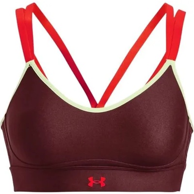 Under Armour Дамски сутиен Under Armour Women's UA Infinity Low Strappy Sports Bra - Червен