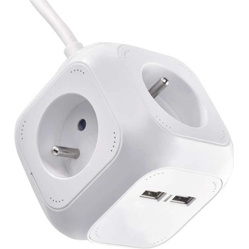 EMOS 4 Plug + 2 USB 1,9 m (1902040190)