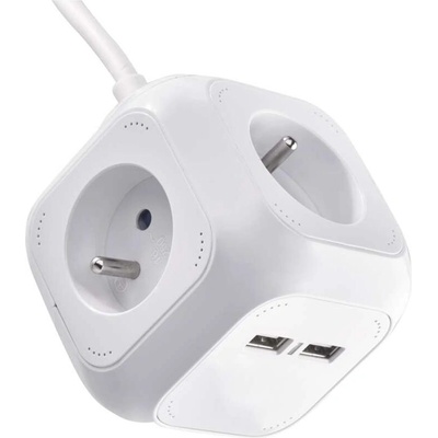 EMOS 4 Plug + 2 USB 1,9 m (1902040190)