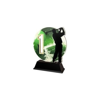 Poháry Bauer Dřevěná trofej PWT001M10 Golf