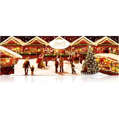 Lindt Adventný kalendár vianočný trh 250g