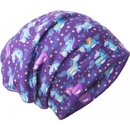 Unuo fleecová čepice Jednorožci