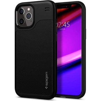 Spigen Hybrid NX Case - хибриден кейс с висока степен на защита за iPhone 12 Pro Max (черен)