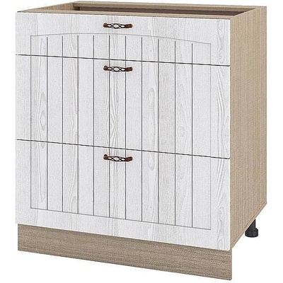 ИРИМ Долен кухненски шкаф Сити МФ-Бяло фладер-04-120 80 см