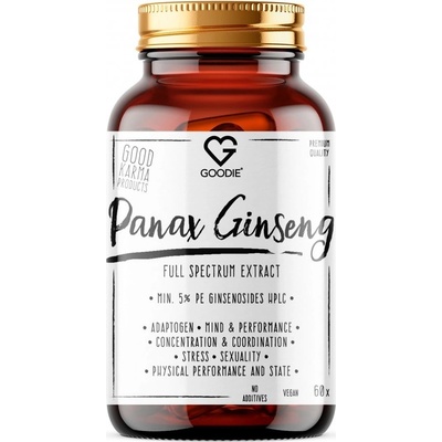Goodie Ženšen pravý Full spektrum extrakt 5% Panax Ginseng 60 ks