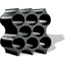 KOZIOL stojan na fľaše SET- UP čierna