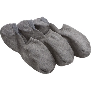 GAP Basic no show 3pk тъмносиво s/m (542785-01)