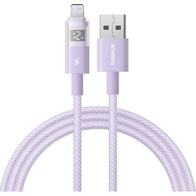 Baseus IPAD / IPAD 2 / IPAD 3rd Gen BASEUS DISPLAY II кабел за данни USB - Lightning, 100cm, LILA P10382700511-00 (P10382700511-00)