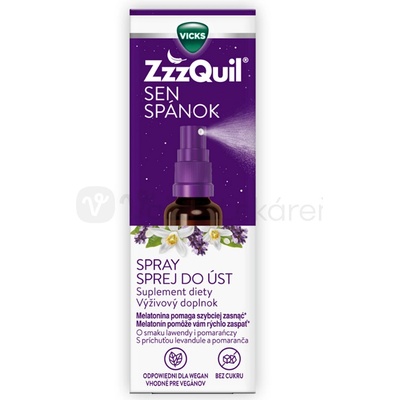 ZZZQUIL spánok sprej 30 ml