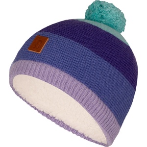 Trollkids Детска зимна шапка (beanie) Trollkids Kid's Gryllefjord Bobble Cap Beanie - Wisteria Purple / Blue Purple / Aqua Mint / Soft Purple - размер 48-52 cm (904-2053-0811)