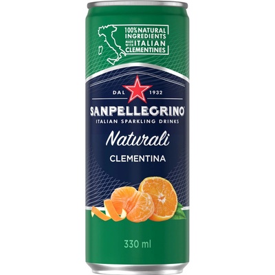 San Pellegrino Clementina mandarinka plech 330 ml