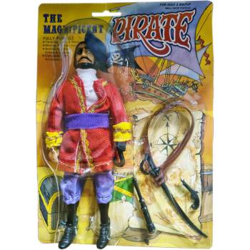 Пират, карибски с оръжия - с превръзка