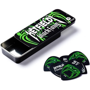 DUNLOP James Hetfield Ultex Black Fang 0.73, Pick Thin - 6ks