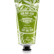 Institut Karite Light Hand Cream Verbena & Shea hydratační krém na ruce 75 ml