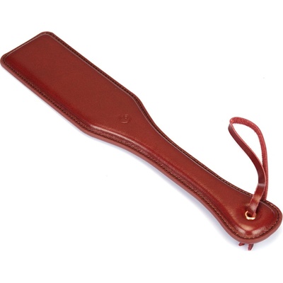 Liebe Seele Wine Red Leather Spanking Paddle