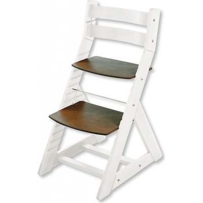 Hajdalánek Rostoucí židle Alma standard bílá / ořech