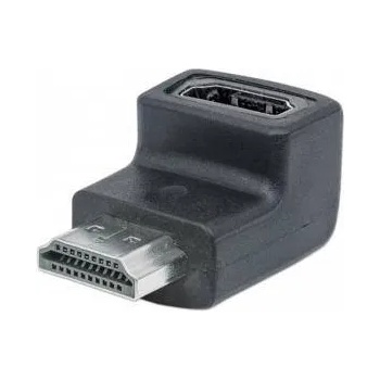 Image 1 of Manhattan Адаптер manhattan hdmi Аf към hdmi Аm черен 4К извит, 353519
