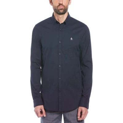 Original Penguin Ecovero Oxford Shirt - Dark Sapphire