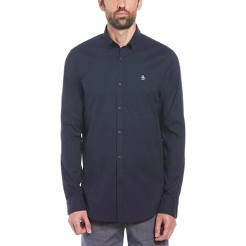 Image 1 of Original Penguin Ecovero Oxford Shirt - Dark Sapphire