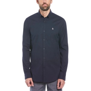 Original Penguin Ecovero Oxford Shirt - Dark Sapphire