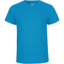 Neutral detské tričko s krátkym rukávom z organickej Fairtrade bavlny Zafírová modrá