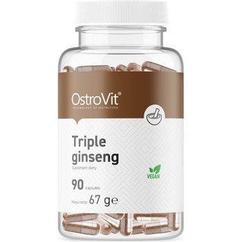 Image 1 of OstroVit Triple Ginseng Complex [90 капсули]