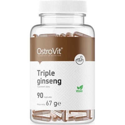 OstroVit Triple Ginseng Complex [90 капсули]