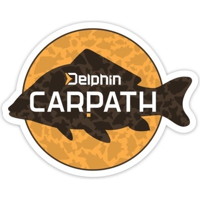 Nálepka Delphin Carpath 95x75mm