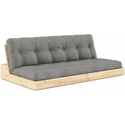 Karup Design rozkladacia pohovka 196 cm Base sivá