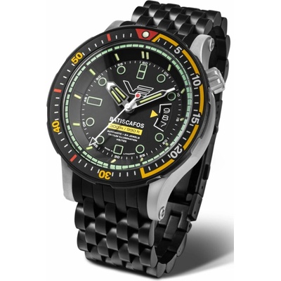Vostok Europe NH35/511E767 čierny oceľový náramok