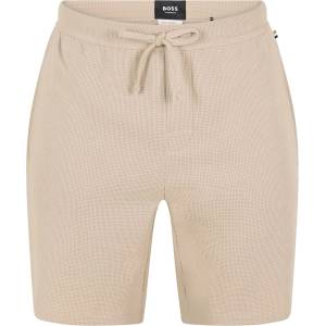 Boss Къси панталони Boss Mens BOSS Bodywear Waffle Soft Texture Shorts - Beige 275