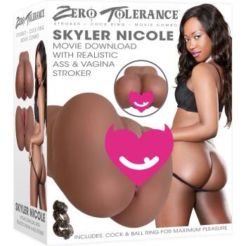 Zero Tolerance Skyler Nicole Movie Download with Realistic Ass & Vagina Stroker Dark