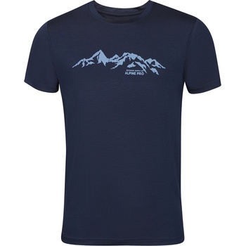 ALPINE PRO Мъжка функционална тениска с антибактериална обработка ALPINE PRO LYOR moonlit ocean вариант pa ALPINE PRO | Sin | МЪЖЕ | XS
