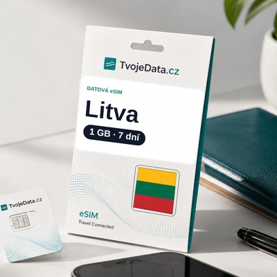 eSIM Litva 1 GB / 7 dní