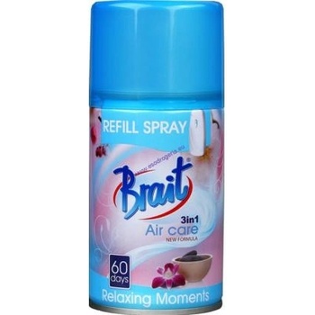 Brait Magic osviežovač vzduchu spray automatic náhradná náplň Relaxing Moments 250 ml