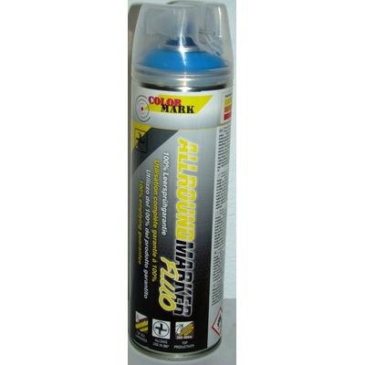 Colormark Značkovací sprej modrá Fluo 360° 500 ml