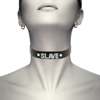Image 1 of Coquette Hand Crafted Choker Slave 229290 Black