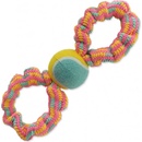 Dog Fantasy osmička farebné + tenisák vzor 2 27 cm