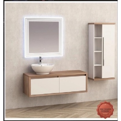 Inter Ceramic Комплект мебели за баня от pvc bg 4540-120+861+1496+5030-2