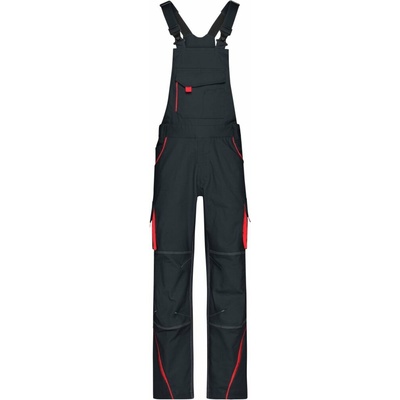 Daiber JN 848 kalhoty s laclem carbon/red