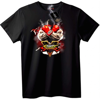 NOONEBRAND Тениска Street Fighter V Ryu - 3XL, White