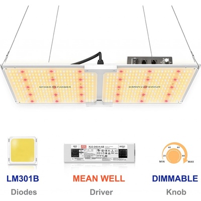 Spider Farmer SF-2000 200W – Zboží Živě