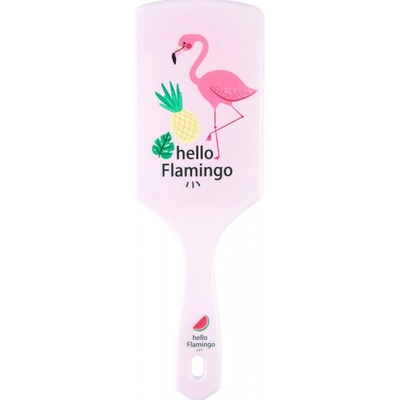 Kefa na hrivu detská ružová Hello Flamingo