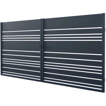 POLARGOS Двукрила оградна врата lavender (цената е за пълен комплект за монтаж) (lavender.400.150)